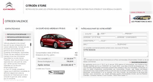 Citroen Store