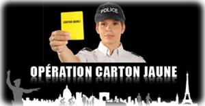 Opération carton jaune