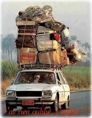 Départ en vacances