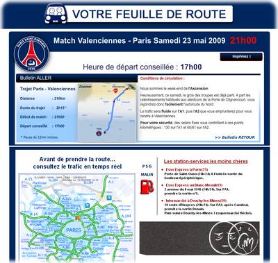 Feuille de route